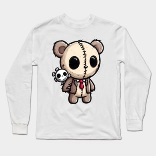 Cute  strange Halloween bear kawaii Long Sleeve T-Shirt